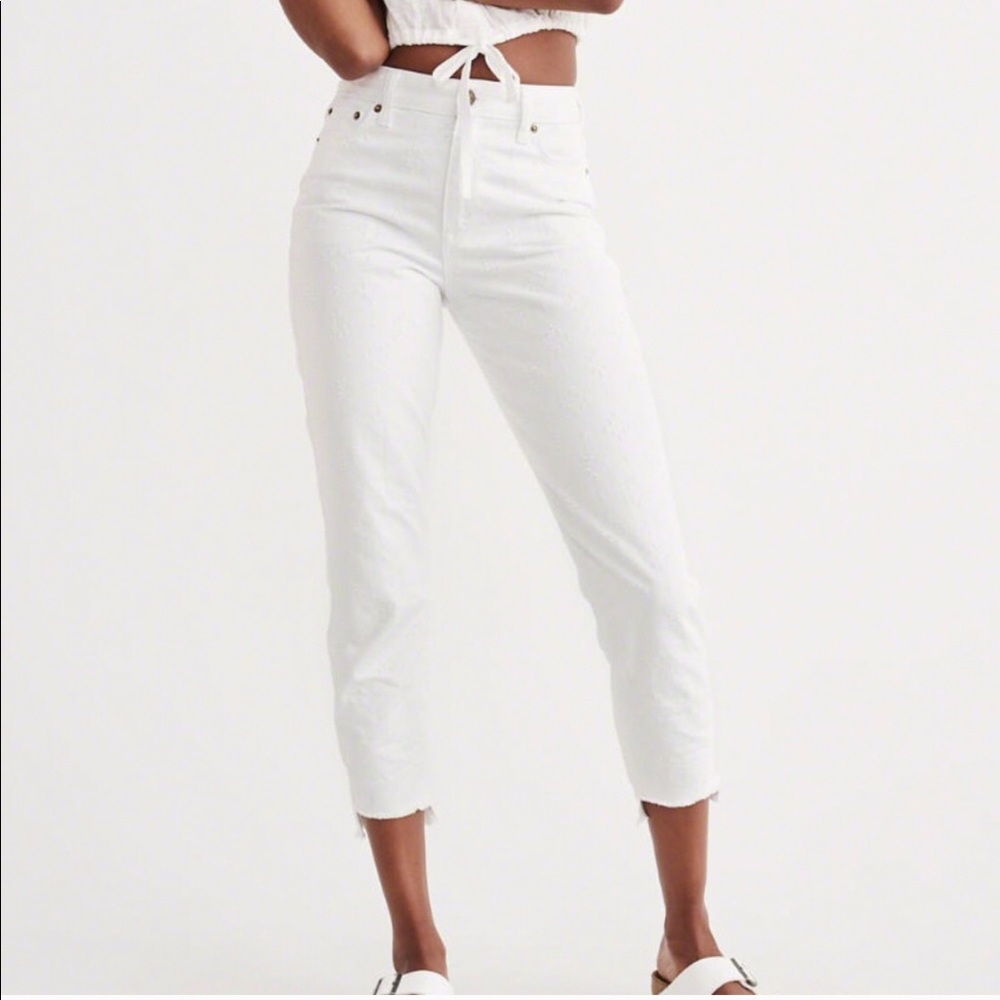 Abercrombie & Fitch Textured Jeans